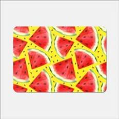 Red Place Mats Warren Reed Watermelon Pattern Place Mat Red