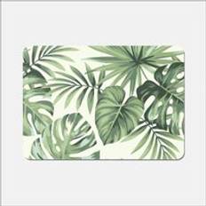 Textiles Warren Reed Exotic Palm Leaves Place Mat Green