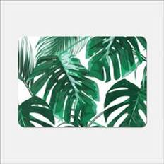 Green Place Mats Warren Reed Tropical Jungle Leaf Place Mat Green