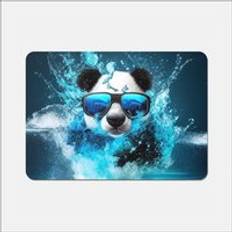 Blue Place Mats Warren Reed Panda With Place Mat Blue