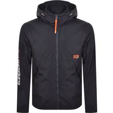 Elastan/Lycra/Spandex Giubbotti Superdry Windbreaker Hood Jacket - Dark Navy