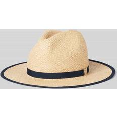 Beige Hüte Tommy Hilfiger Hut Beach Summer Straw Fedora Hat AW0AW16044 Écru 00