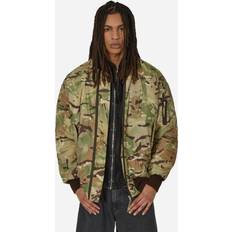 1017 ALYX 9SM Oversized Camo Bomber Jacket - Military Green