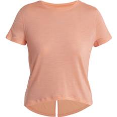 Merinowol - Vrouw T-shirts Icebreaker Cool-Lite Speed T-Shirt - Licht Roze