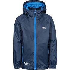 Ragazzo Impermeabili Trespass Kid's Qikpac Waterproof Packaway Jacket - Navy