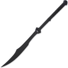 Hunting United Cutlery Combat Commander Two-Handed Spartan Sword and Sheath Non-Reflective 1065 Carbon Steel Blade, Full-Tang, Nylon Fiber Handle, Shoulder Harness Scabbard, Your Covert Ops Defense Tool Length 40"