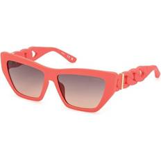 Solglasögon Guess GU00111 73B Solglasögon Injicerad Rosa Cat Eye - Rök