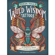 Temporary tattoos Maia Toll's Wild Wisdom Tattoos: 60 Temporary Tattoos plus 10 Collectible Guided-Ritual Cards (Häftad)