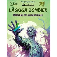 Läskiga zombier Målarbok för skräckälskare Kreativa scener med levande döda för tonåringar och vuxna Colorful Spirits Editions 9798210839565 (Hæftet)