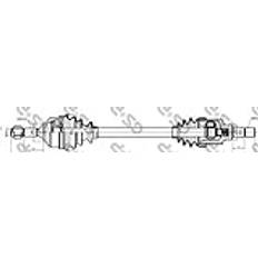 Drive Shafts GSP 210146 Antriebswelle