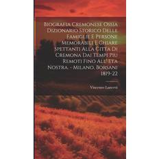 Biografia Cremonese Ossia Dizionario Storico Delle Famiglie E Persone Memorabili E Chiare Spettanti Alla Citta Di Cremona Dai Tempi Piu Remoti Fino Al Vincenzo Lancetti 9781020991783 (Hæftet)