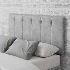 Beds & Mattresses Dunelm Hepburn Kimiyo Linen Silver Headboard