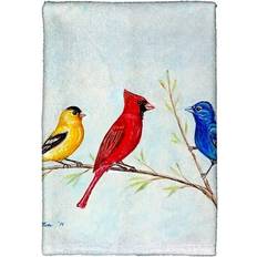 Microfiber Kitchen Towels Betsy Drake KT298 Three Birds Kitchen Towel