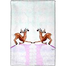 Polyester Kitchen Towels Betsy Drake KT306 Dancing Kitchen Towel