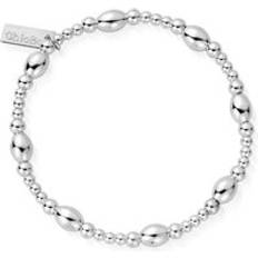 ChloBo Sterling Silver Cute Oval Bracelet Sterling Silver