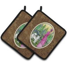 Multicolored Trivets Caroline's Treasures Carolines Treasures SS8154PTHD Lady with her Trivet