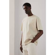 Beige T-shirts H&M Herr Beige T-shirt Loose Fit