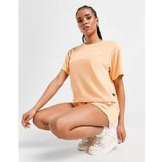 Cropped T-shirts Puma Knit Crop T-Shirt Orange Womens