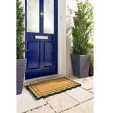 Green Entrance Mats JD Williams My Mat Scalloped Border Coir Green