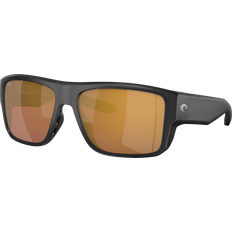 Solbriller Costa Del Mar Taxman Polaroid Solbriller - Matte Black/Gold Mirror