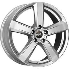 16" - 5/100 Autofelgen DBV SAMOA TU silver 6.5Jx16 5x100 ET40
