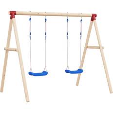 vidaXL Swing Seats with Ropes 2pcs