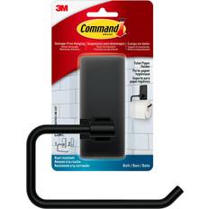3M Command Toilet Paper Holder Matte Black