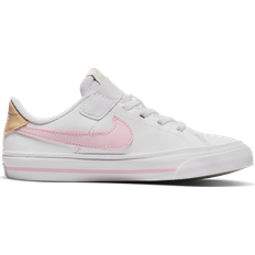 Nike Court Legacy PSV - White/Sesame/Honeydew/Pink Foam