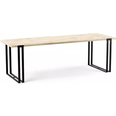 Sellyhome Horten Extendable Oak Craft / Black Matbord 80x240cm