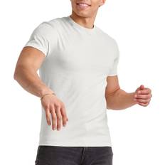 Men - Rayon T-shirts Hanes Men's Originals Tri-Blend T-shirt - Eco White