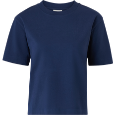 Gina Tricot Basic Tee Tops & Shirts - Blue