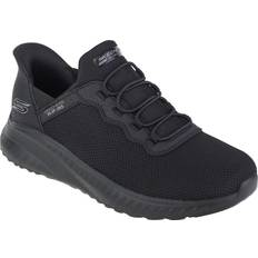 Skechers Bobs Sport Squad Chaos Slip-ins, schwarze Damen-Sneaker