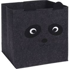 Folding Anthracite Panda Storage Box