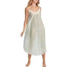 Gray Nightgowns Cheri Blossom Lace Woven Nightgown Sage