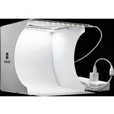 Puluz Puluz oss støpsel mini folding lightbox bilde bakgrunn sett lys eske 2 panel ledet lys myk eske fotografering fotostudio softbox
