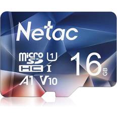 Netac Netac ultra mikro sd-kort minnekort 256gb 512gb 128gb 64gb 100mb/s 32gb 16gb klasse 10 sd/ tf blits-kort minnekort til telefon