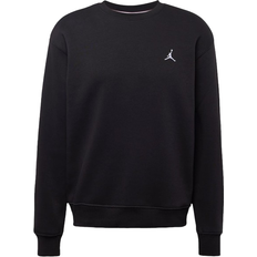 Nike Jordan Brooklyn Fleece Crew-Neck Sweatshirt Men's - Black/White