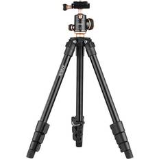 Andoer Andoer Q160SA Camera Tripod with Panoramic Ball Head, Bubble Adjustment, Height Adjustable, Portable Travel Tripod for DSLR Digital Cameras, Camcorders, Mini Projectors, Compatible with Canon, Nikon