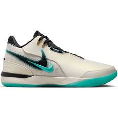 Brown - Men Basketball Shoes Nike LeBron NXXT Gen AMPD M - Light Orewood Brown/Washed Teal/Metallic Gold/Black