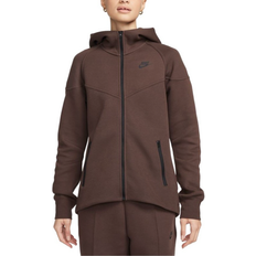 Nike Sportswear Tech Fleece Windrunner Women's Full-Zip Hoodie - Baroque Brown/Black