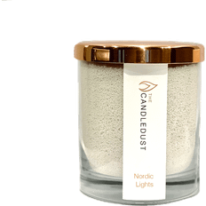 Roséguld Doftljus The Candledust Nordic Lights Rose Gold/Transparent Doftljus 160g