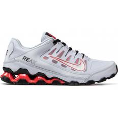 Nike Faux Leather Gym & Training Shoes Nike Reax 8 TR M - Pure Platinum/Black/Chile Red/Metallic Silver