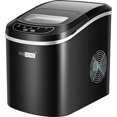 Ice Makers VIVOHOME 26 lbs. Per Day Portable Compact Countertop Ice Maker in Black