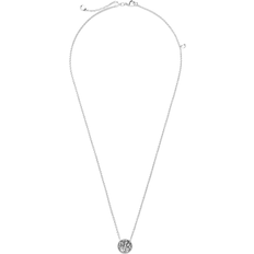 Pandora Sparkling Family Tree Necklace - Silver/Transparent