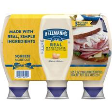 Ketchup & Mustard Hellmann's Hellmann's Real Mayonnaise 25 oz, 3 pk. 25oz 3pack