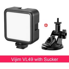 Ulanzi Ulanzi vl49 6w mini 49 ledet videolys 2000 mah innebygd batteri 5500k fotografisk belysning 2700k-3500k vlog fylllys