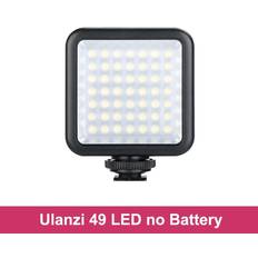 Ulanzi Ulanzi vl49 6w mini 49 ledet videolys 2000 mah innebygd batteri 5500k fotografisk belysning 2700k-3500k vlog fylllys