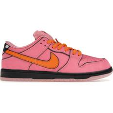 Men - Nike Dunk - Pink Shoes NIKE The Powerpuff Girls x Dunk Low Pro SB QS Blossom M - Lotus Pink/Digital Pink/Medium Soft Pink