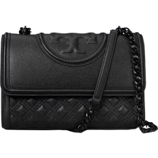 Tory Burch Fleming Soft Convertible Shoulder Bag - Black/Black