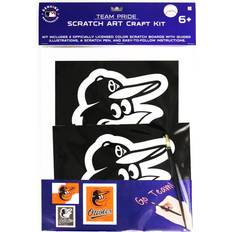 Sporticulture Baltimore Orioles Scratch Art Craft Kit